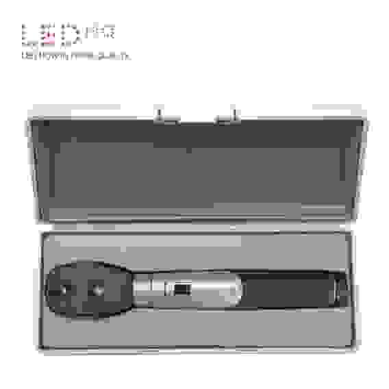 MINI 3000 (D-885.21.021) Офтальмоскоп со светодиодным (LED) освещением с принадлежностями: Офтальмоскоп mini 3000, Рукоятка mini 3000, Кейс жесткий (Heine)