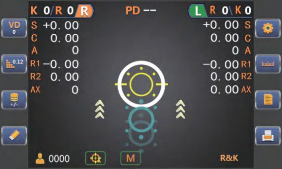 i-Optik KR-9800 — Ретроиллюминация и линейные размеры